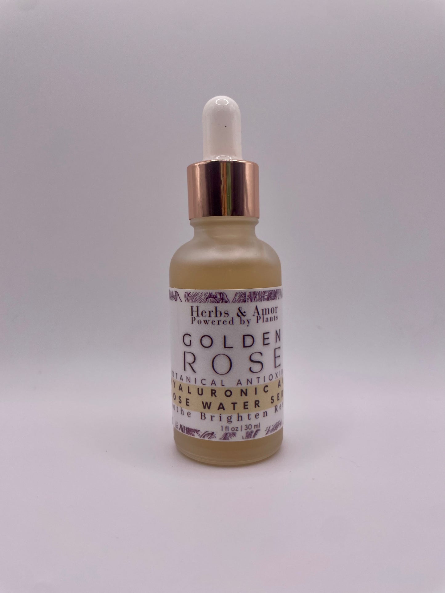 GOLDEN ROSE | Botanical Antioxidant Rosewater Hyaluronic Acid Serum