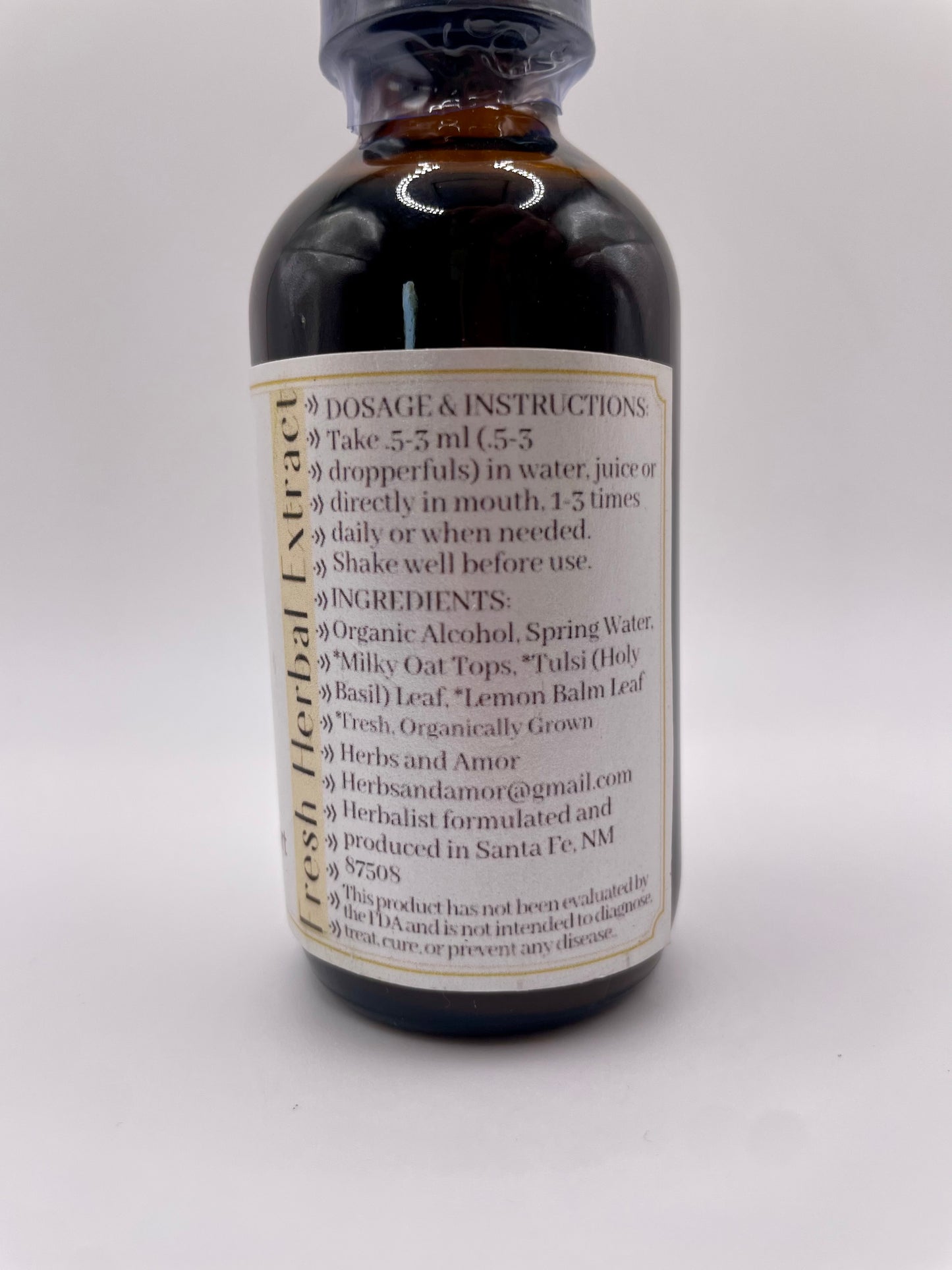 CALM | Mood & Stress Support Fresh Herbal Extract