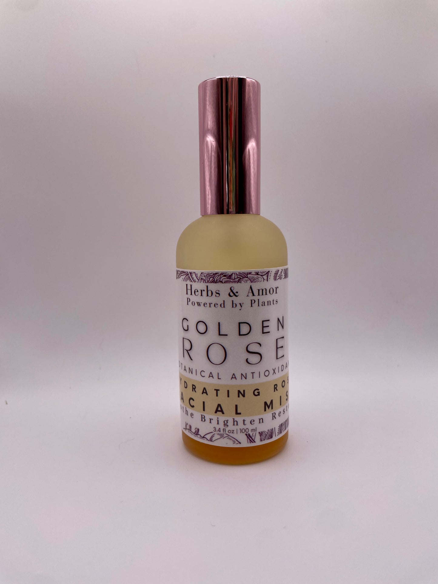GOLDEN ROSE | Botanical Antioxidant Rosewater Hydrating Facial Mist