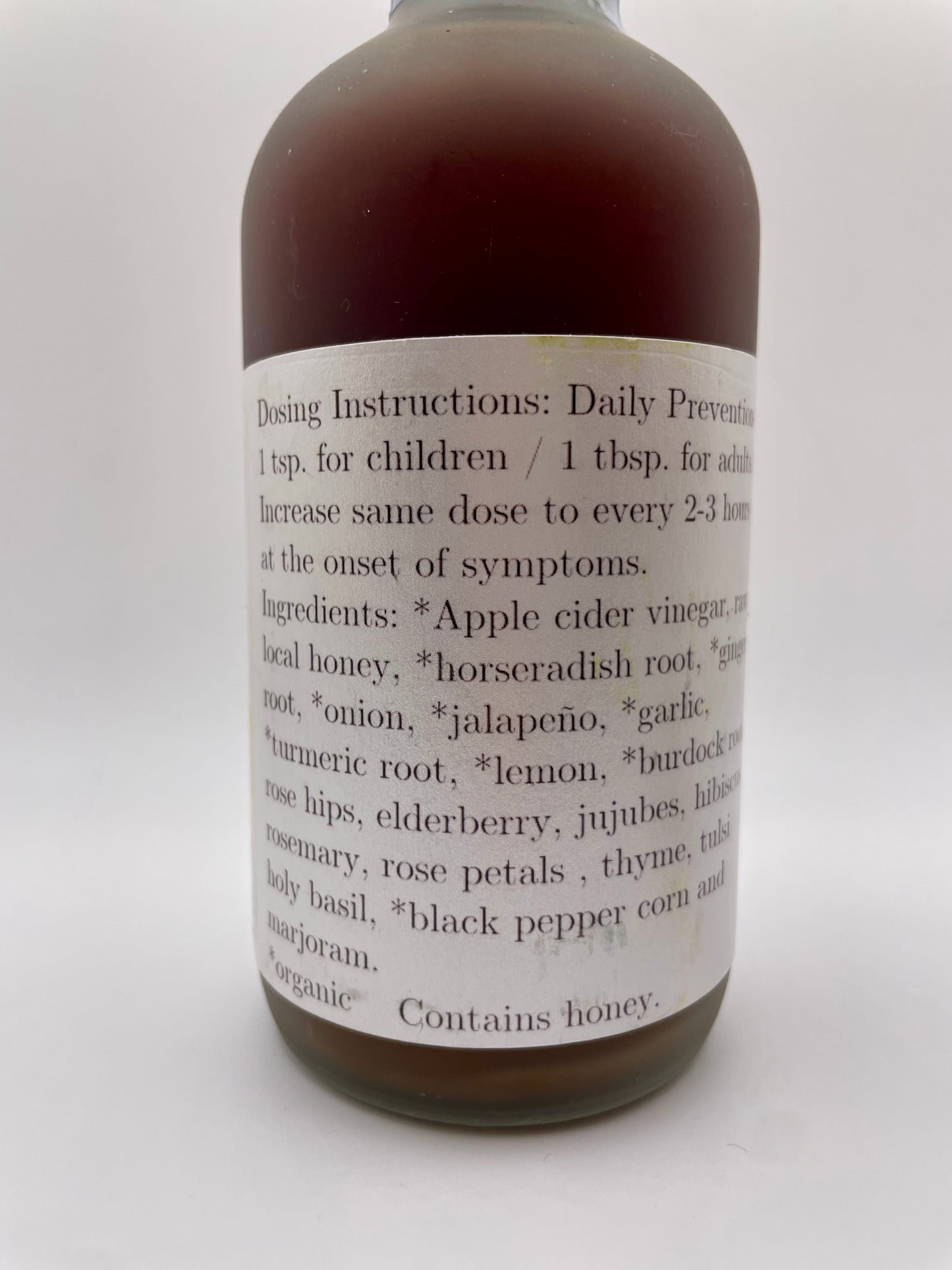 FIRE CIDER | Honey Vinegar Tonic