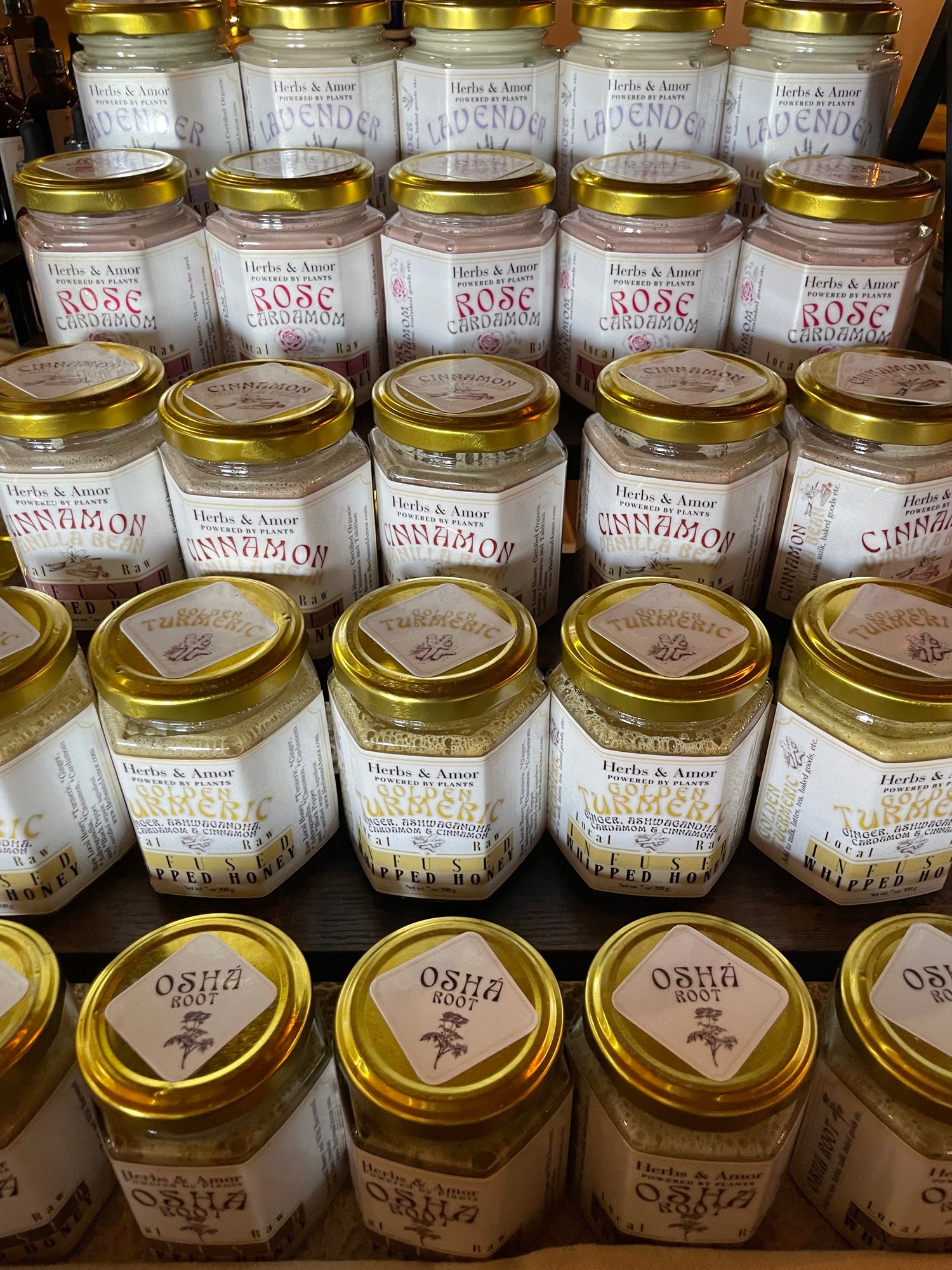 WHIPPED INFUSED HONEYS