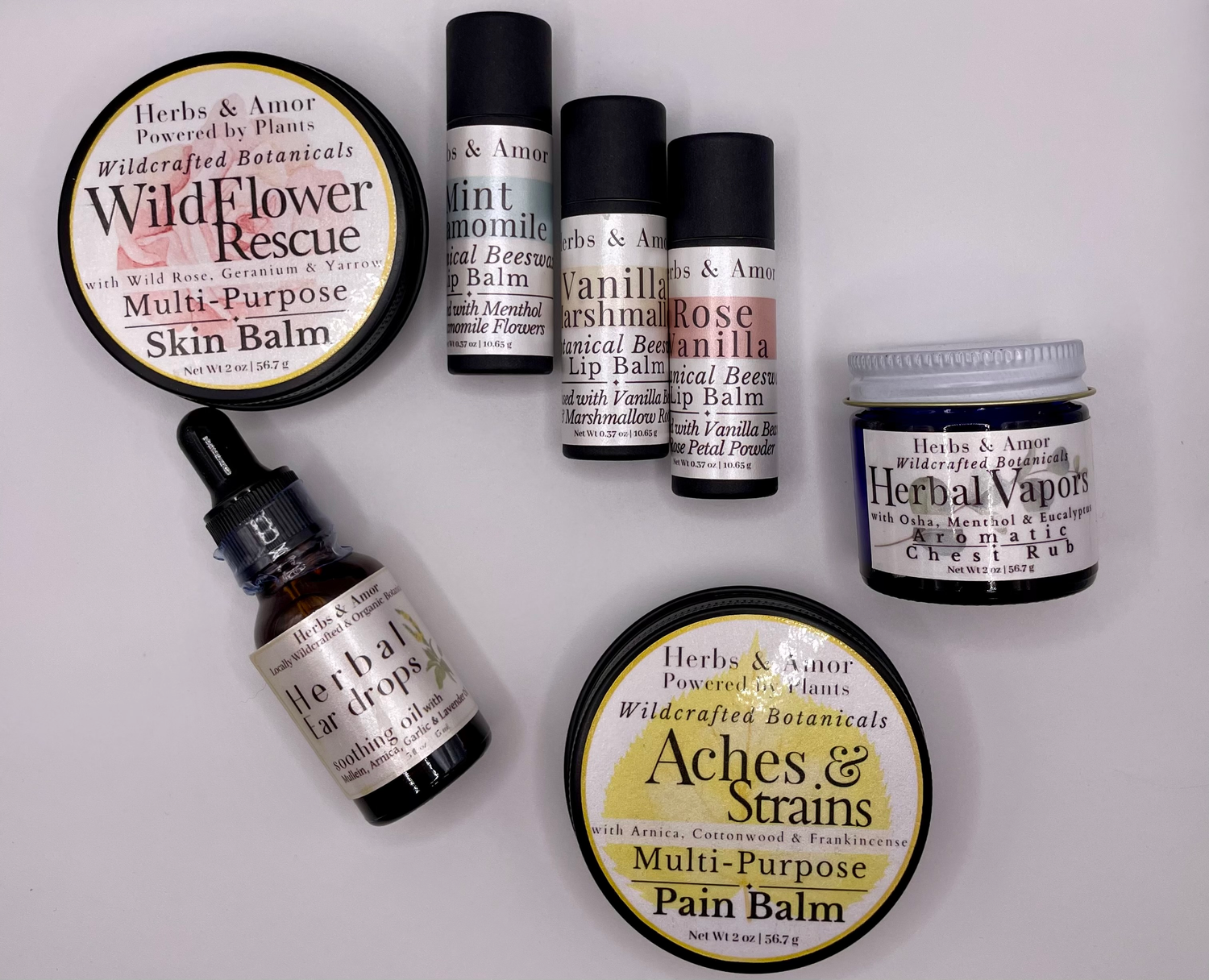 SKIN BALMS/SALVES, OILS & LIP BALM