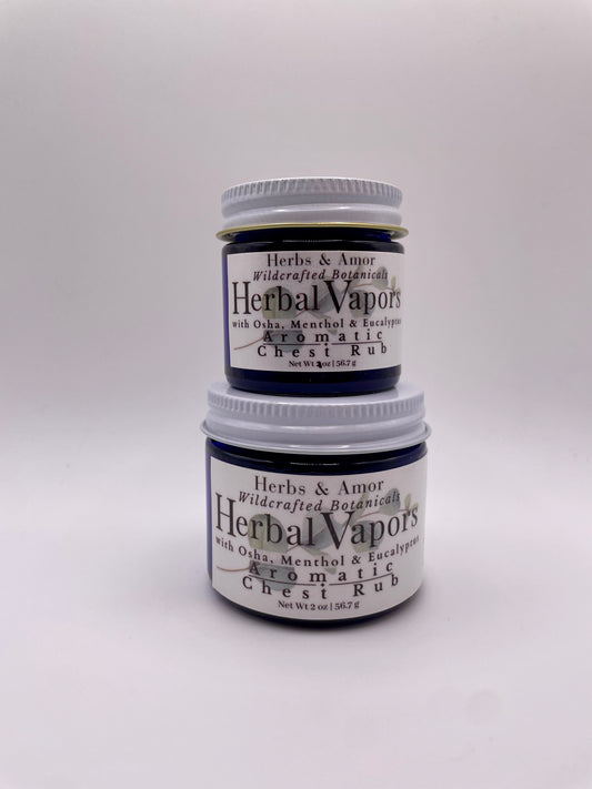 HERBAL ARMOATIC CHEST RUB | Oshá root, Eucalyptus & Menthol