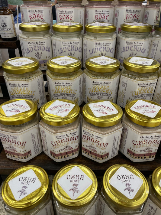 INFUSED WHIPPED HERBAL HONEY | Local & Raw
