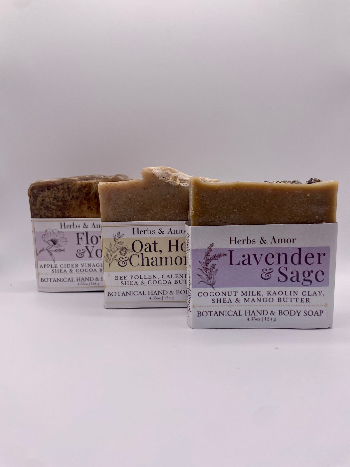 BOTANICAL SOAP BAR | Cold Processed with oils & butters